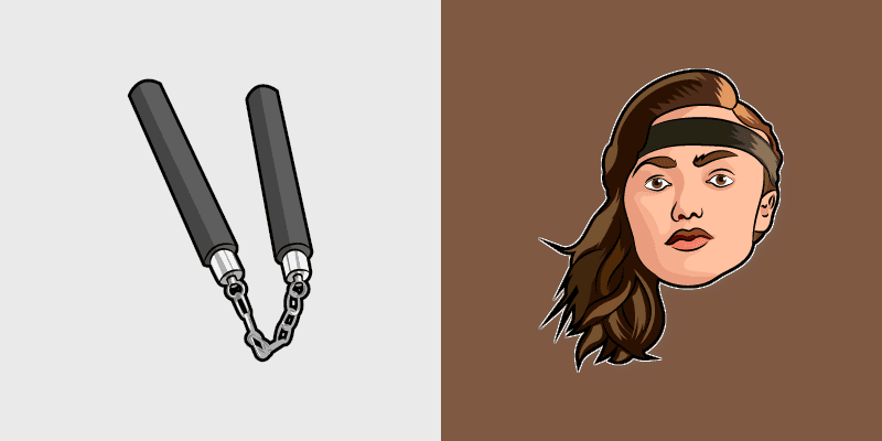 Cobra KAI Cute Mouse custom cursor pack preview for Chrome, Edge and Windows