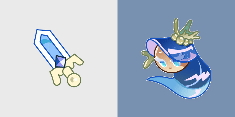 Cookie Run custom cursor pack preview for Chrome, Edge and Windows
