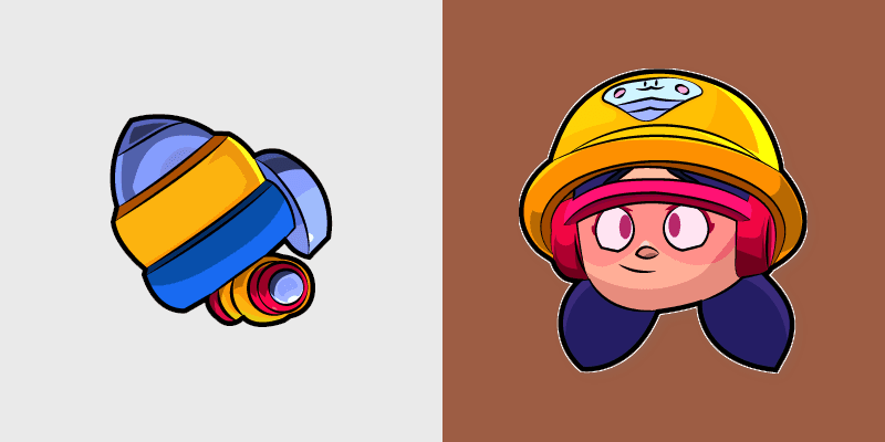 Jacky Jackhammer custom cursor pack preview for Chrome, Edge and Windows