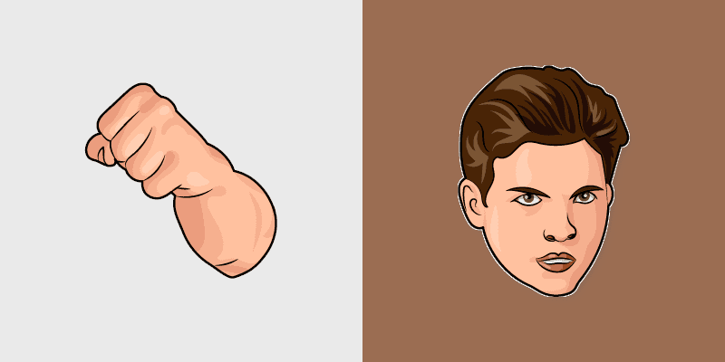Cobra KAI Robby Keene custom cursor pack preview for Chrome, Edge and Windows