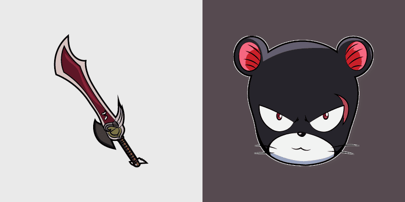 Fairy Tail custom cursor pack preview for Chrome, Edge and Windows