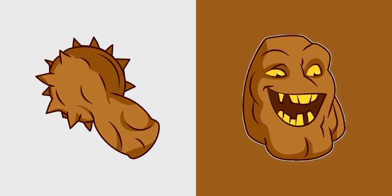 Clayface custom cursor pack preview for Chrome, Edge and Windows