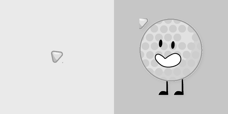 Battle for Dream Island custom cursor pack preview for Chrome, Edge and Windows