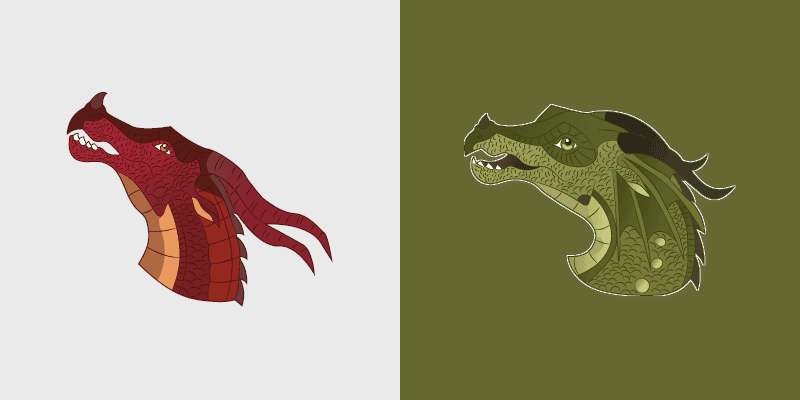 Wings of Fire custom cursor pack preview for Chrome, Edge and Windows