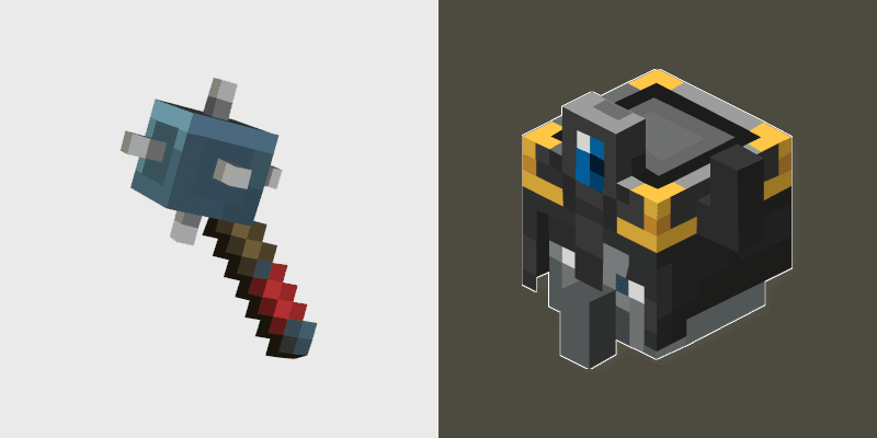Royal Guard Mace custom cursor pack preview for Chrome, Edge and Windows