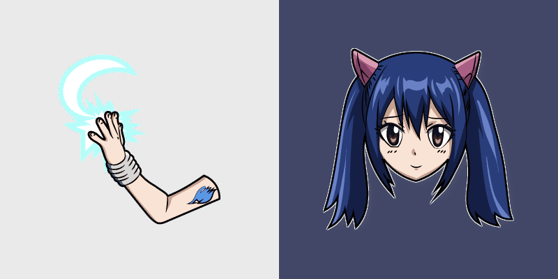 Wendy Marvell custom cursor pack preview for Chrome, Edge and Windows