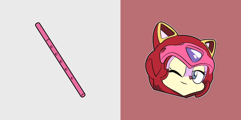 Polly Esther Pizza custom cursor pack preview for Chrome, Edge and Windows