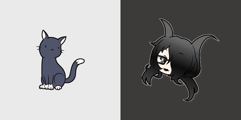 Morgana Kitty custom cursor pack preview for Chrome, Edge and Windows