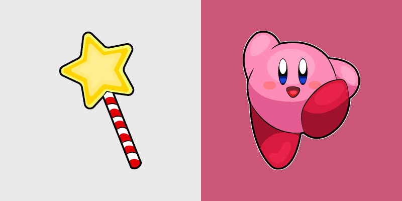 Star Rod custom cursor pack preview for Chrome, Edge and Windows