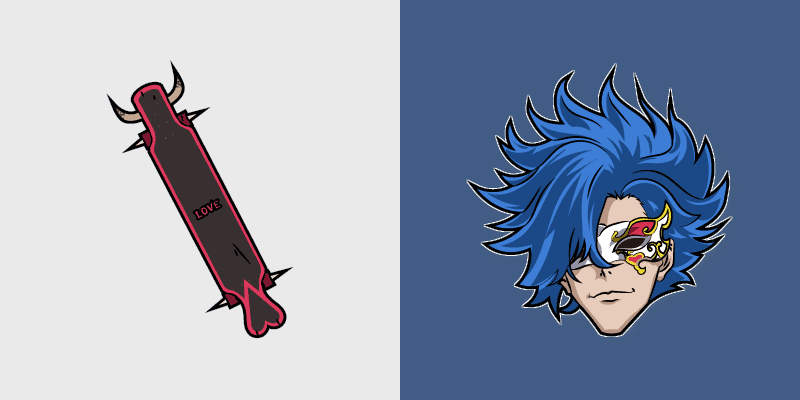 Ainosuke Shindo SK8 custom cursor pack preview for Chrome, Edge and Windows
