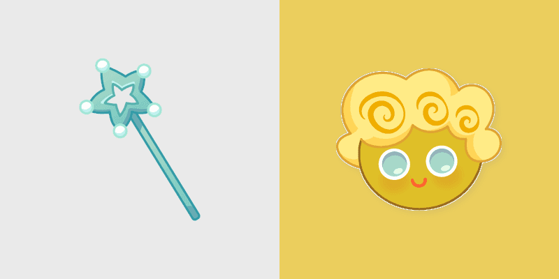 Custom Angel Cookie custom cursor pack preview for Chrome, Edge and Windows