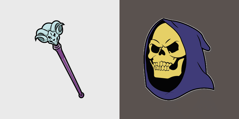 He-Man custom cursor pack preview for Chrome, Edge and Windows