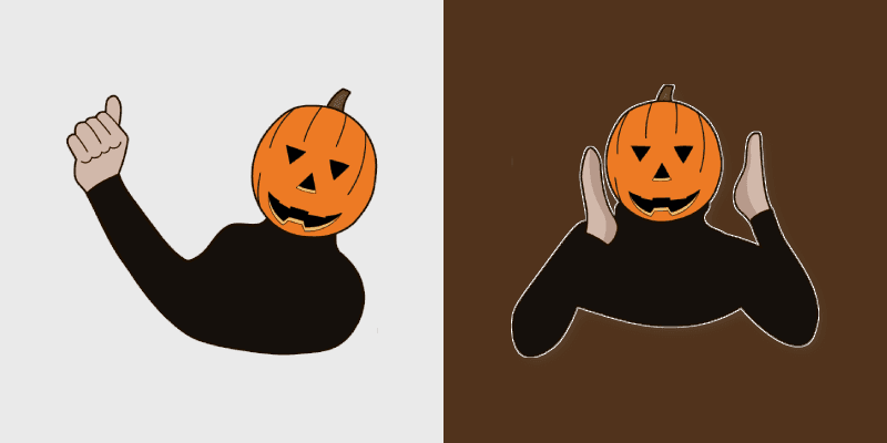 Halloween Spooky A custom cursor collection preview
