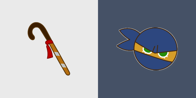 Ninja Cookie custom cursor pack preview for Chrome, Edge and Windows
