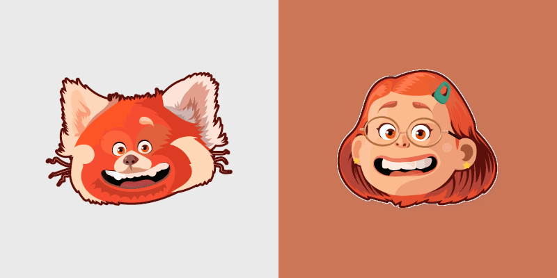 Mei Lee Red Panda custom cursor pack preview for Chrome, Edge and Windows