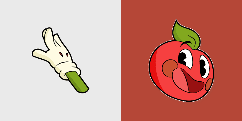 Andy the Apple custom cursor pack preview for Chrome, Edge and Windows