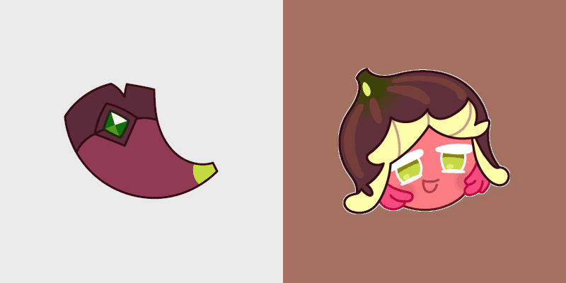 Cookie Run custom cursor pack preview for Chrome, Edge and Windows