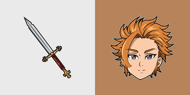 Arthur Pendragon custom cursor pack preview for Chrome, Edge and Windows