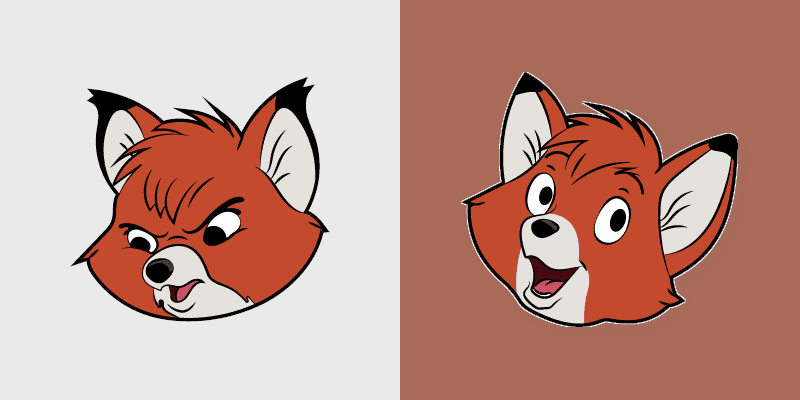 Fox & Hound custom cursor pack preview for Chrome, Edge and Windows