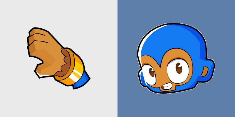 Bloons Tower Defense 6 Super Range custom cursor pack preview for Chrome, Edge and Windows