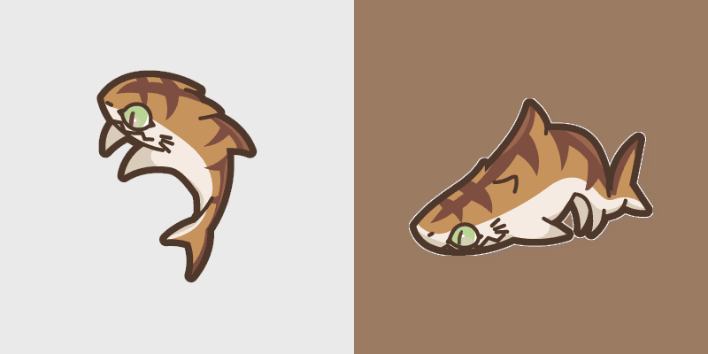 Tiger Shark custom cursor pack preview for Chrome, Edge and Windows