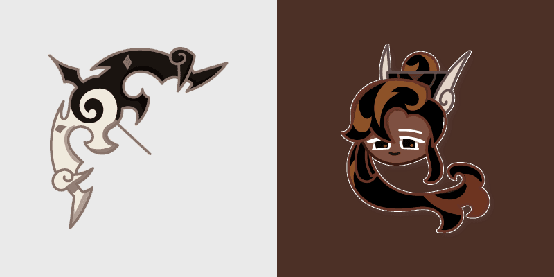 Cookie Run Deluxe custom cursor pack preview for Chrome, Edge and Windows
