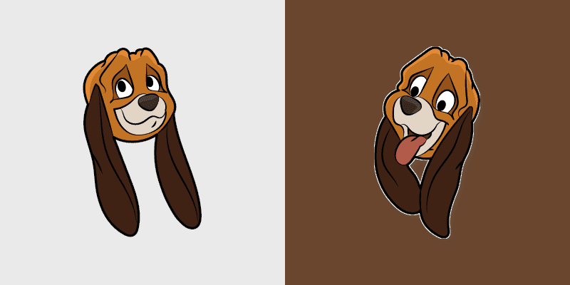 Copper Hound custom cursor pack preview for Chrome, Edge and Windows