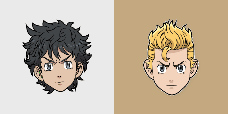 Takemichi Hanagaki custom cursor pack preview for Chrome, Edge and Windows
