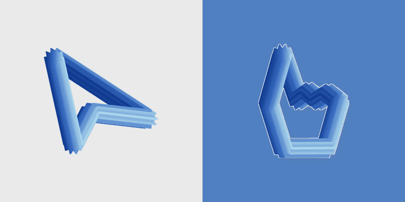 Wave Cute custom cursor pack preview for Chrome, Edge and Windows