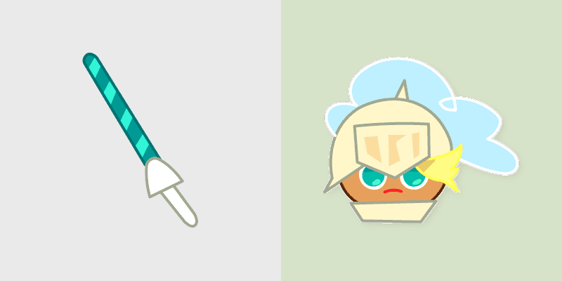 Cute Cursor Knight Run Pack custom cursor pack preview for Chrome, Edge and Windows