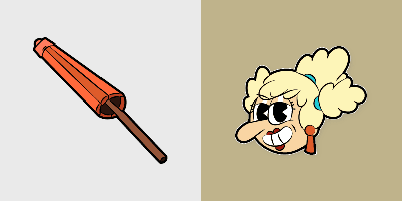 Cute Cursor Cuphead Collection custom cursor pack preview for Chrome, Edge and Windows