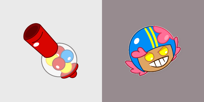 Cookie Run custom cursor pack preview for Chrome, Edge and Windows