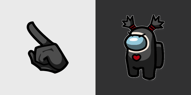Pucca Garu Crewmate custom cursor pack preview for Chrome, Edge and Windows