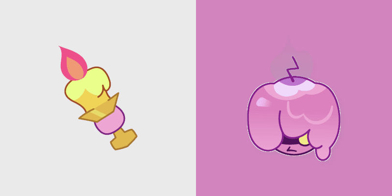 Cute Cursor Cookie Run - custom cursor pack preview for Chrome, Edge and Windows