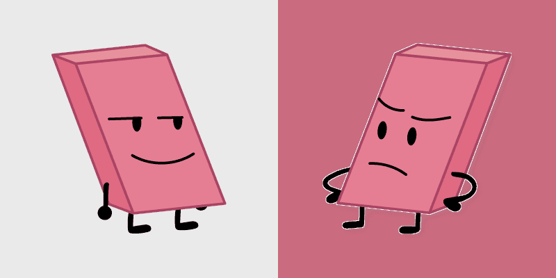 Eraser custom cursor pack preview for Chrome, Edge and Windows