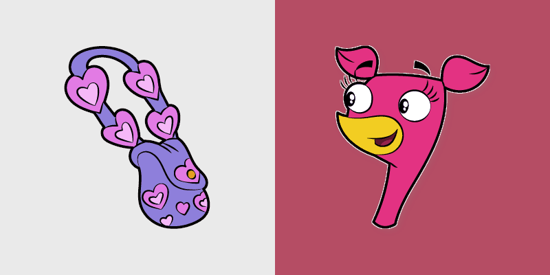 Doki Anabella custom cursor pack preview for Chrome, Edge and Windows