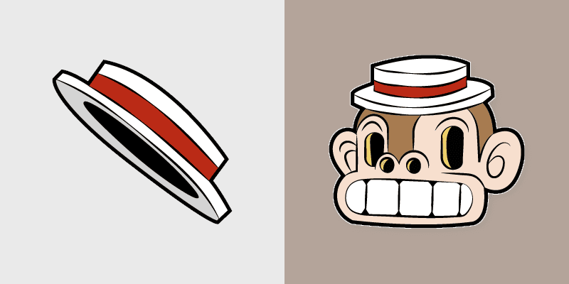 Cuphead custom cursor pack preview for Chrome, Edge and Windows