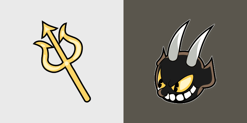 The Devil custom cursor pack preview for Chrome, Edge and Windows