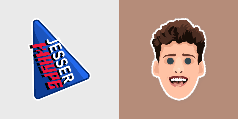 Jesser custom cursor pack preview for Chrome, Edge and Windows
