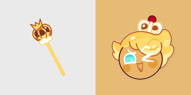 Cookie Run Kingdom custom cursor pack preview for Chrome, Edge and Windows