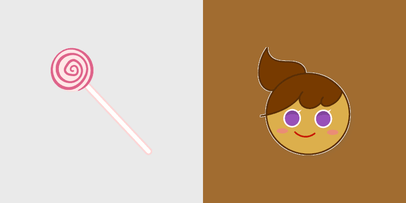 GingerBright Candy Jelly Mouse custom cursor pack preview for Chrome, Edge and Windows