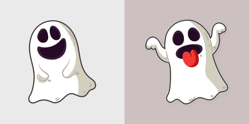 Hilarious Ghosts custom cursor pack preview for Chrome, Edge and Windows