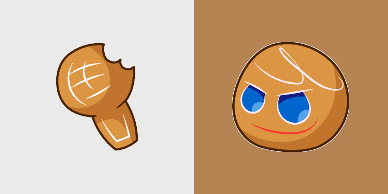 GingerBrave custom cursor pack preview for Chrome, Edge and Windows