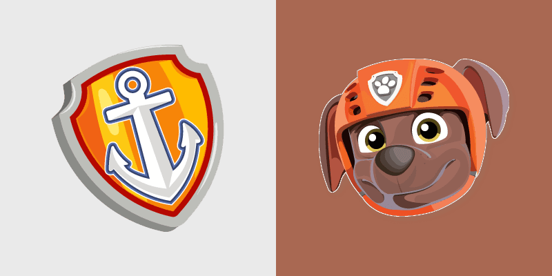 Zuma PAW Patrol custom cursor pack preview for Chrome, Edge and Windows