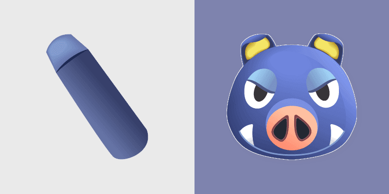 Boris Boar custom cursor pack preview for Chrome, Edge and Windows