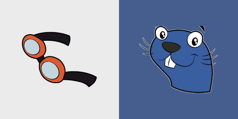 Fico Otter Doki custom cursor pack preview for Chrome, Edge and Windows