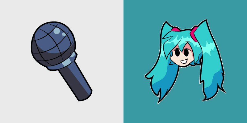 Hatsune Miku custom cursor pack preview for Chrome, Edge and Windows