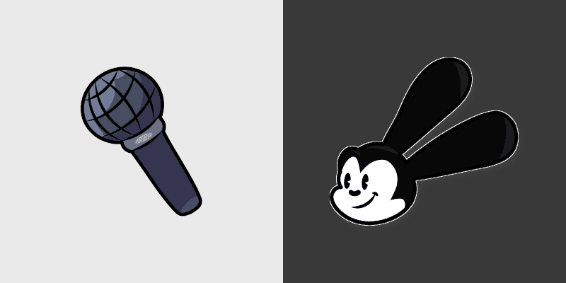 Oswald the Lucky Rabbit custom cursor pack preview for Chrome, Edge and Windows