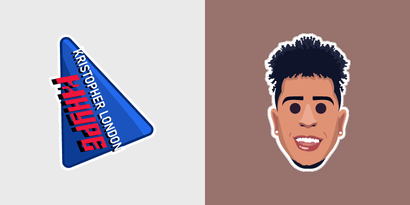 Kristopher London custom cursor pack preview for Chrome, Edge and Windows
