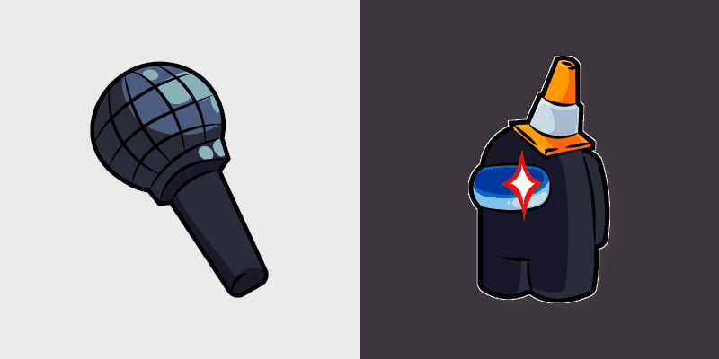 Black Impostor custom cursor pack preview for Chrome, Edge and Windows